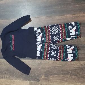 Jammies for your families, 2T, blue, Winter theme